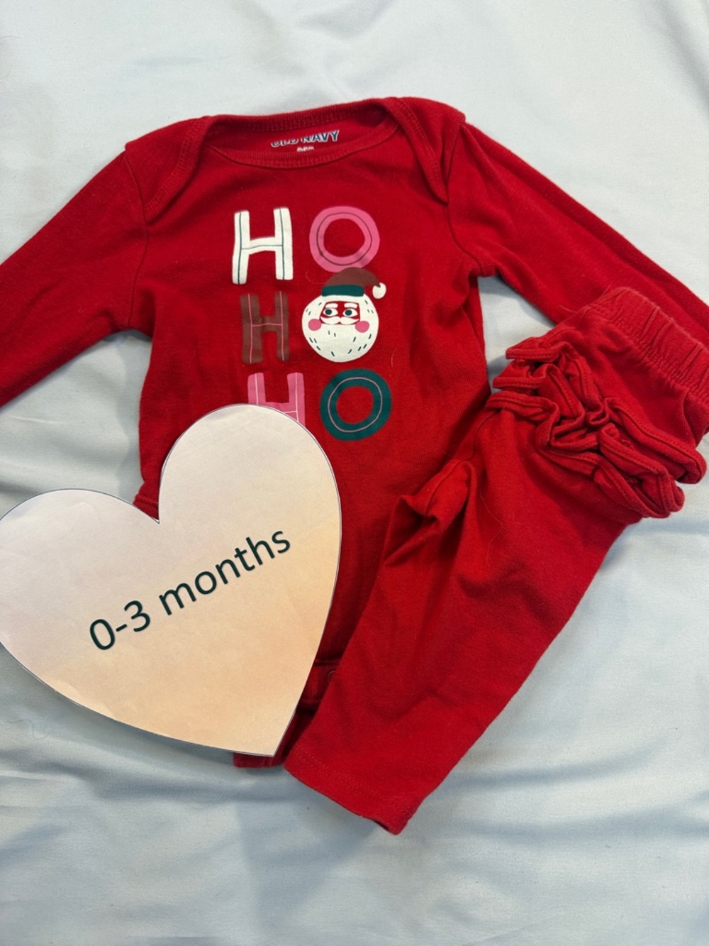 Old Navy - Red Baby Holiday Outfit